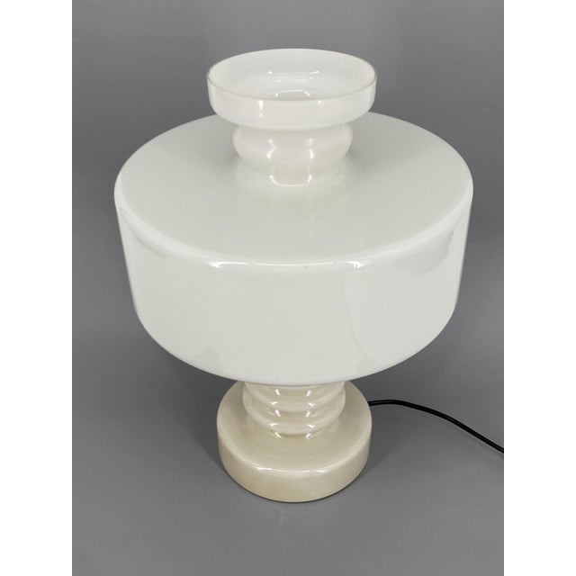Metal Space Age Table Lamp from Vitropol, Poland, 1970s For Sale - Image 7 of 18