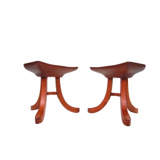 Pair of Stools After Austrian Architect Adolf Loos For Sale