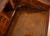 1930s English Regency Mahogany Inlaid & Leather Top Carlton Writing Desk For Sale - Image 17 of 18