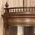 19th Century French Henri II Neoclassical Corner Vitrine With Curved Glass Door For Sale - Image 12 of 18