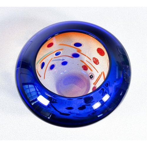 Vase in Blown Murano Glass by Stefano Toso For Sale - Image 9 of 18
