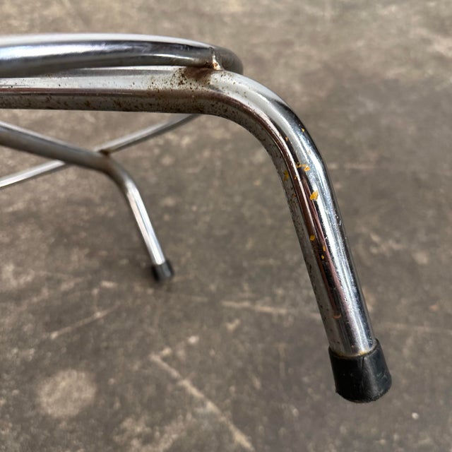 Mid Century Modern Workshop Task Stool Made in Italy For Sale - Image 9 of 12