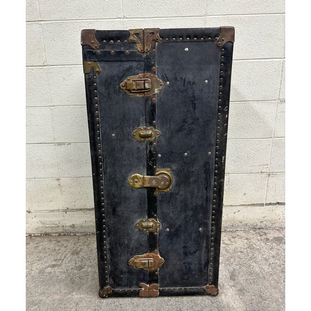 Antique Wardrobe Trunk by the Beals & Selkirk Trunk Co. Chairish