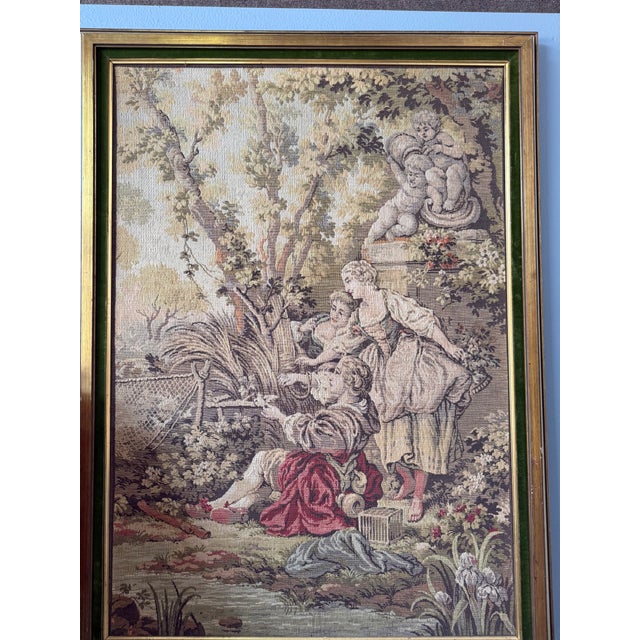 This original framed tapestry is stunning and will look amazing in any setting! I love the bold colors and softness of the...