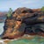 Early 21st Century Presque Isle (Day 87) June 14, 2022 by Primary Hughes | Oil on masonite Landscape with rocky shoreline. For Sale - Image 5 of 5