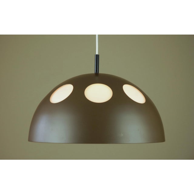 Metal Mid-Century Modern Dutch El Duomo Pendant Lamp from Raak, 1968 For Sale - Image 7 of 12