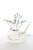 Ivory Vintage Postmodern Ceramic Vase from Aldo, Italy, 1960s For Sale - Image 8 of 10