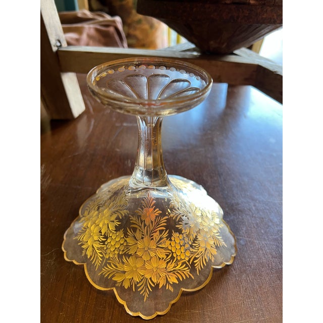 Late 19th Century French Gilded Bonbon Dish For Sale - Image 9 of 10
