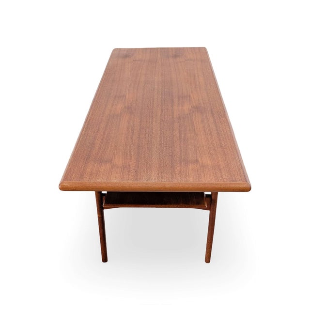 Mid-Century Modern Danish Coffee Table in Teak from Marsk For Sale - Image 5 of 8