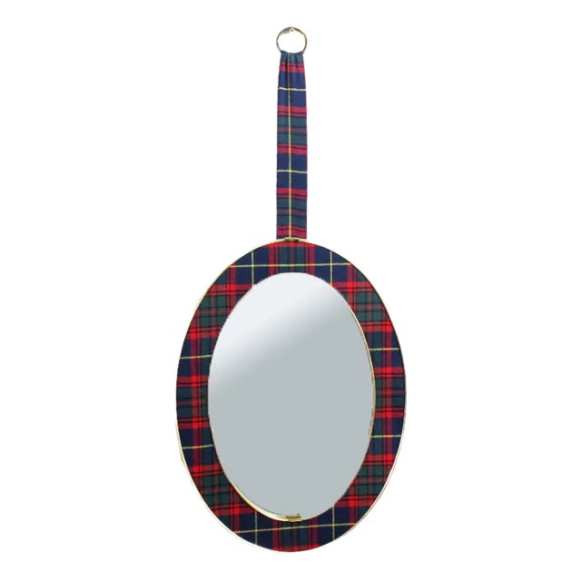 Scottish Fabric Mirror, 1960 For Sale