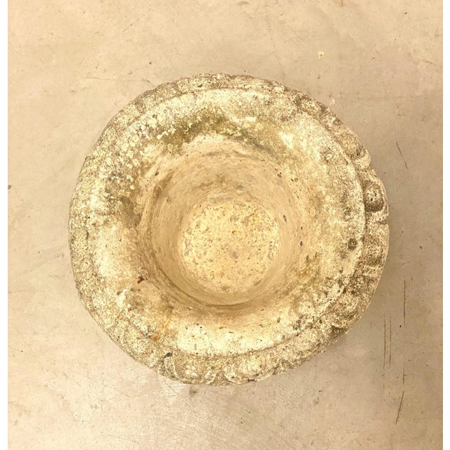 Small Concrete Vase, 1970s For Sale - Image 4 of 6