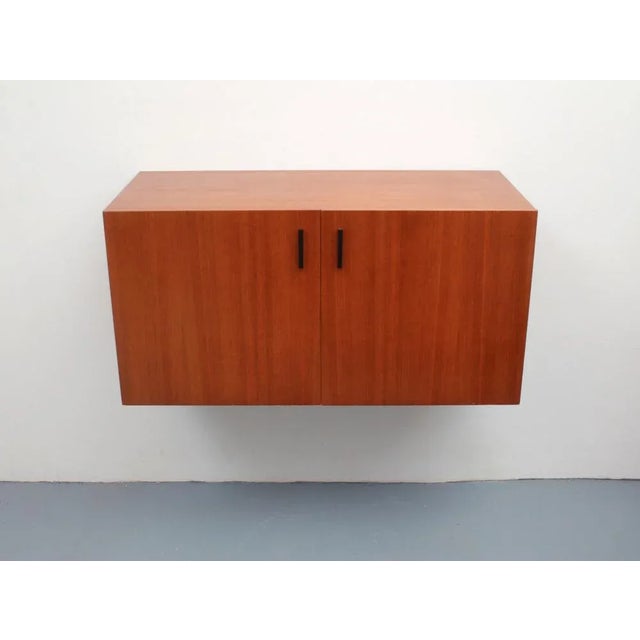 Vintage Hanging Sideboard in Teak, 1965 For Sale - Image 12 of 12