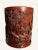 Mid 20th Century Mid 20th Century Chinese Carved and Signed Bamboo Brush Pot For Sale - Image 5 of 11
