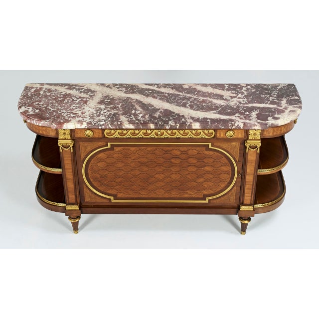 Louis XVI Style Sideboard from Maison Krieger, 1930s For Sale - Image 9 of 18