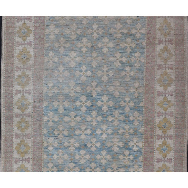 Early 21st Century Keivan Woven Arts Khotan Design Gallery Rug, Wool, Afghan, 8'3 X 15'2 For Sale - Image 5 of 15