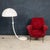 Vintage Italian White Serpente Floor Lamp by Elio Martinelli for Martinelli Luce, 1965 For Sale - Image 16 of 18