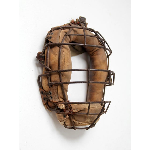 Vintage Baseball Catchers Gear Collection C. 1930s-1950s For Sale - Image 16 of 18