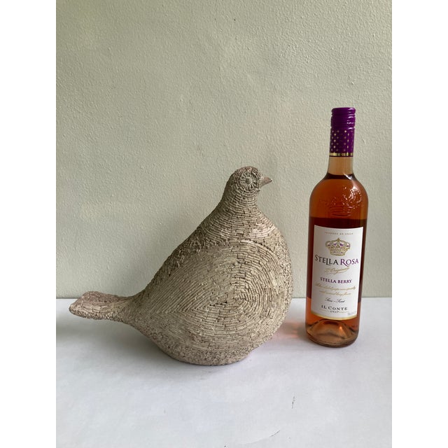 Vintage Austin Productions Ceramic Quail Sculpture, Marked and Dated 1981 For Sale - Image 11 of 11