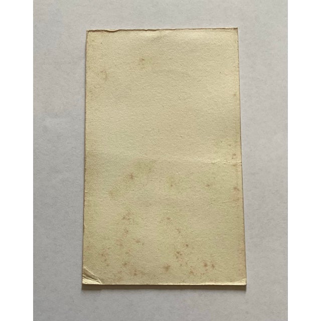Extremely Rare Collectible 1869 L. Prang & Co. George Washington 1st Card For Sale - Image 4 of 6