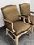 Schnadig Fine Furniture French Provincial Carved Armchairs, Pair For Sale - Image 11 of 12