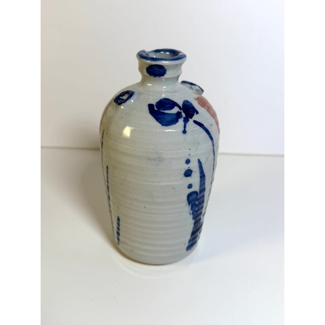 Asian Vivika and Otto Heino Stoneware Vase/Vessel 5 3/4" For Sale - Image 3 of 6