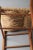 Side Chair with Raffia Seat, 1960s, in Good conditions. Designed 1950 to 1959