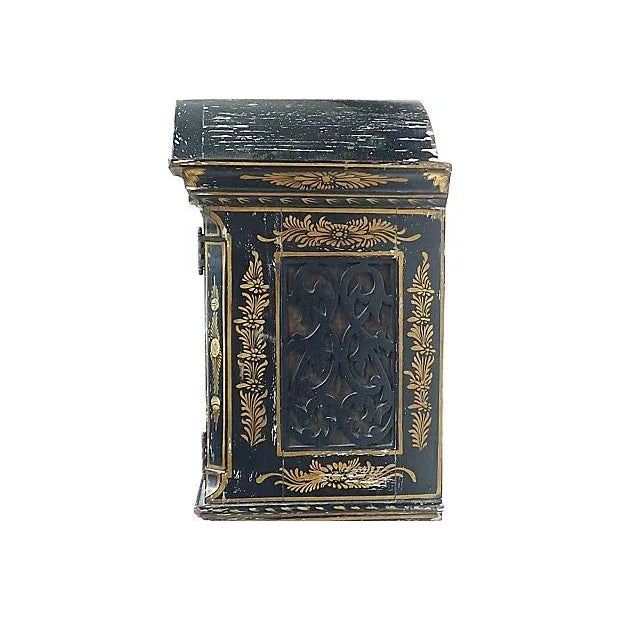 Antique Chinoiserie Grandmother Clock For Sale - Image 5 of 7