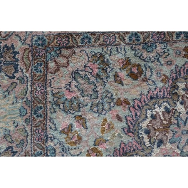 Tree of Life Rug in Silk For Sale - Image 4 of 8