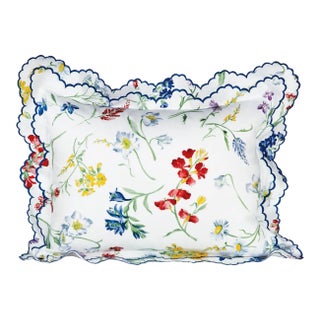 Spring Blossom Sham Multi-Colored in Standard For Sale