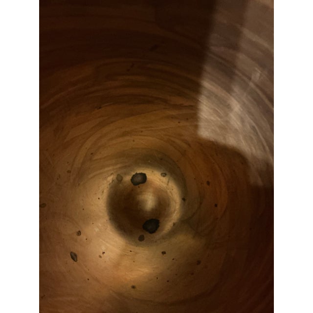 Mid 20th Century Large Vintage Copper Bowl/Vessel For Sale - Image 5 of 12