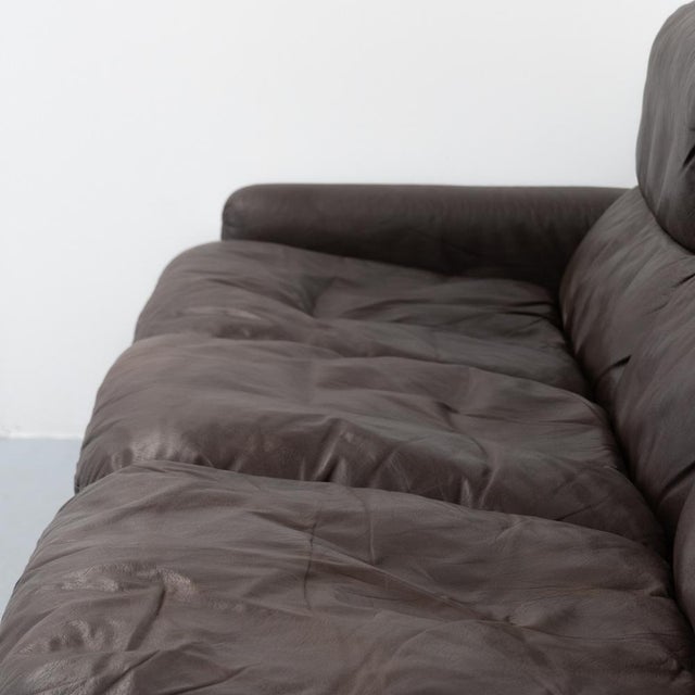 Leather Modular Sofa, 1970s, Set of 4 For Sale - Image 15 of 17