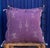 Purple Contemporary Purple Silk Sabra Pillow Covers- a Pair For Sale - Image 8 of 8