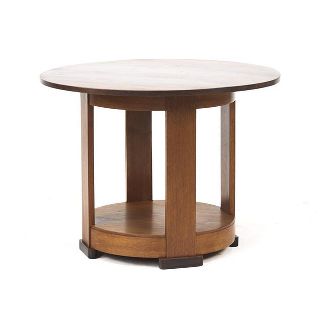 Antique Art Deco Side Table For Sale - Image 9 of 9