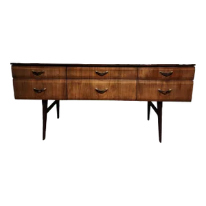 Mid 20th Century Meredew Walnut Sideboard