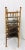 Brown Antique Victorian Stick & Ball Burnt Bamboo Shelf For Sale - Image 8 of 9