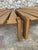 Vintage Brutalist Oak Side Tables by Radboud Dittmann for Dittmann & Co., Netherlands, 1970s, Set of 4 For Sale - Image 13 of 17