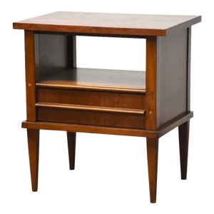 Walnut Nightstand by Kent Coffey Simplicité