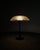 Danish Mid-Century Brass & Opaline Glass Table Desk Lamp by Fog & Mørup Denmark, 1950s For Sale - Image 6 of 7