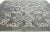 Early 21st Century Modern Turkish Oushak Style Handmade Gray & Blue Wool Rug With Allover Pattern For Sale - Image 5 of 11