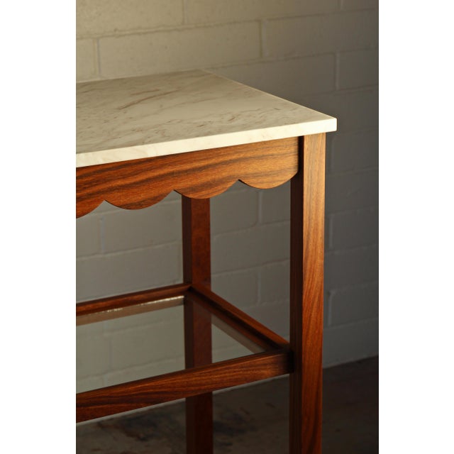 Contemporary Claudette Serving Table For Sale - Image 3 of 12