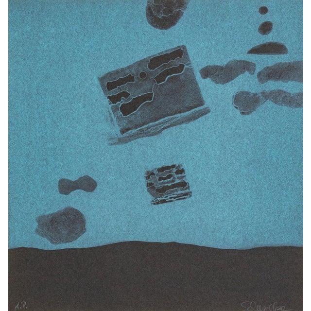 Contemporary Elfi Schuselka Abstract Landscapes Lithographs, 2 For Sale - Image 3 of 10