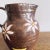 Vintage Stoneware Pottery Handmade Floral Pitcher For Sale - Image 4 of 6
