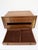 Brown Antique French Oak Cutlery Case for 12 Pieces with 4 Drawers and Lock, 1960s For Sale - Image 8 of 10