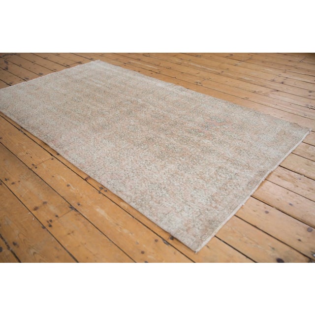 Vintage Distressed Sparta Rug Runner - 3'8" X 6'10" For Sale - Image 10 of 11