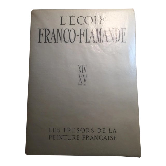 1947 "L'Ecole Franco-Flamande" First Edition Folio by Germain Bazin For Sale