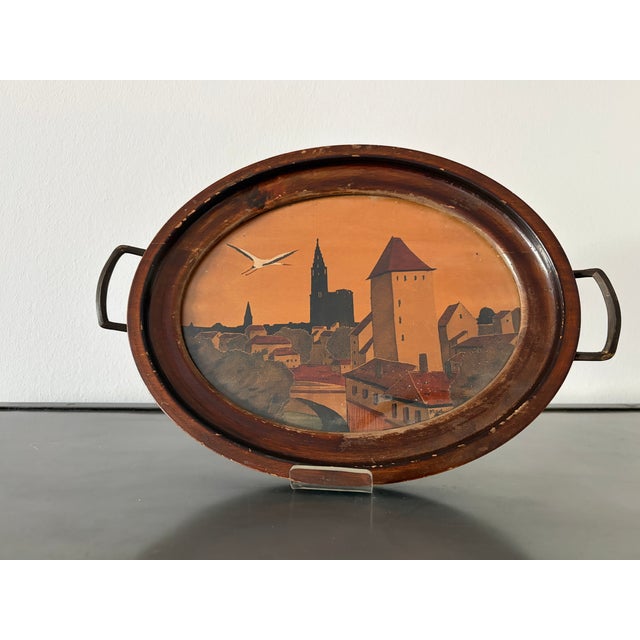 Antique Wooden Tray, 1890s For Sale - Image 9 of 9
