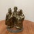Late 20th Century Fu, Lu, Shou Wise Men Heavy Brass Scholars Detailed Figurines For Sale - Image 12 of 12