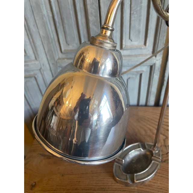 Vintage Art Deco French Desk Lamp, 1930s For Sale - Image 4 of 16