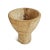 Beautiful old vintage Indian hand carved wood mortar cup. Originally used to grind India spices for cooking. Each is...