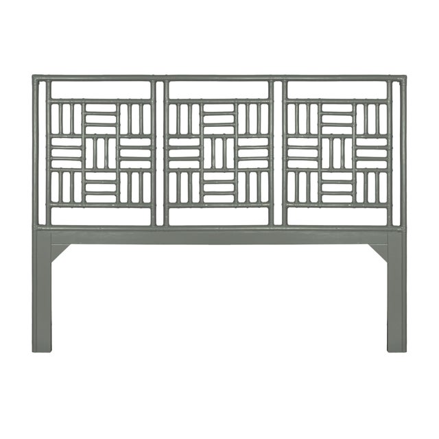 Not Yet Made - Made To Order Finn Standard Bed King - Evergreen For Sale - Image 5 of 12